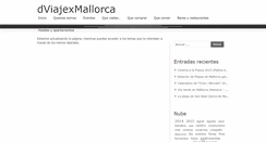 Desktop Screenshot of dviajexmallorca.com