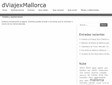 Tablet Screenshot of dviajexmallorca.com